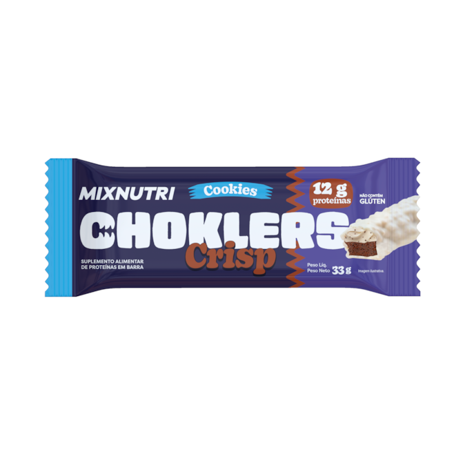 CHOKLERS CRISP COOKIES - DISPLAY 12X33G