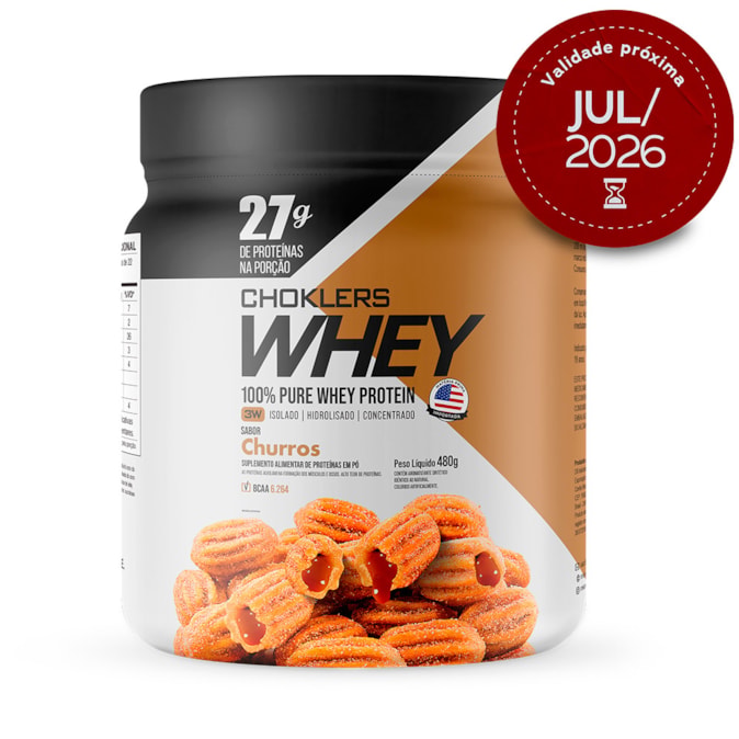 CHOKLERS WHEY CHURROS 480G