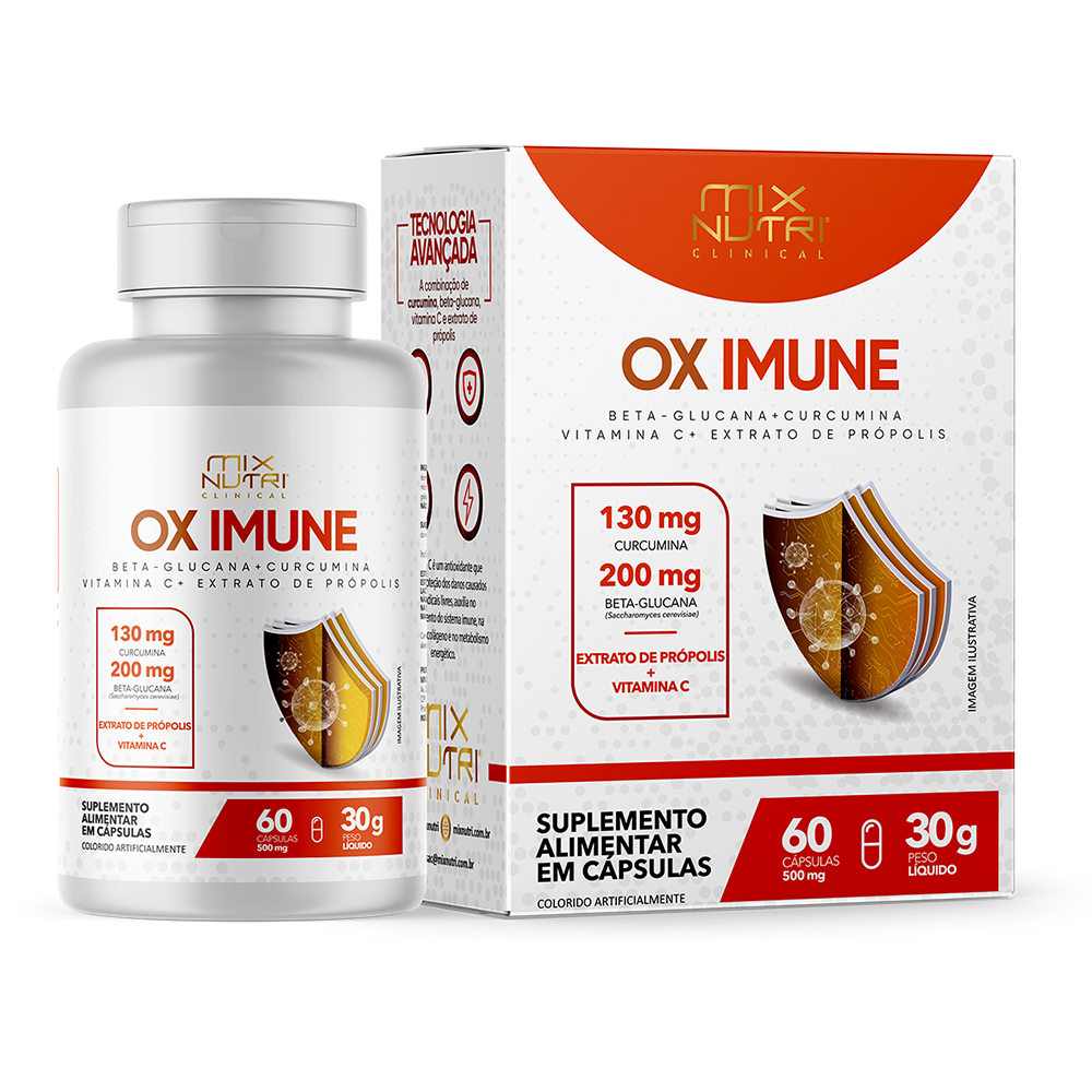 Clinical Ox Imune Mix Nutri 60 Caps 6900