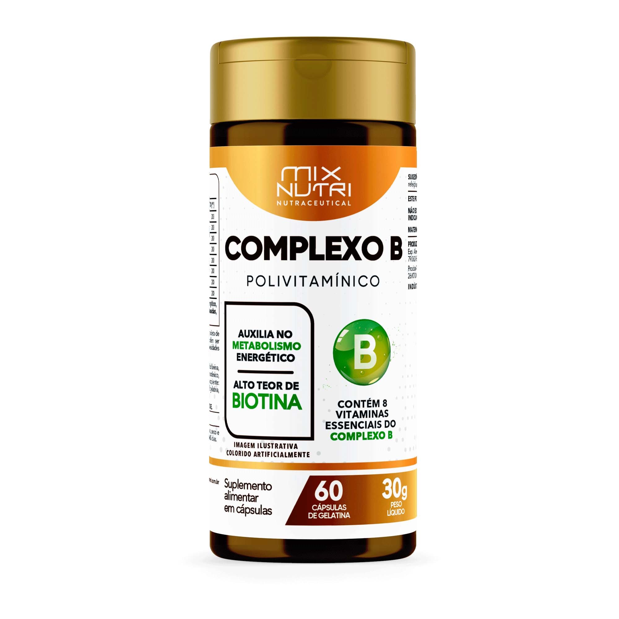 NUTRACEUTICAL COMPLEXO B - 60 CAPS