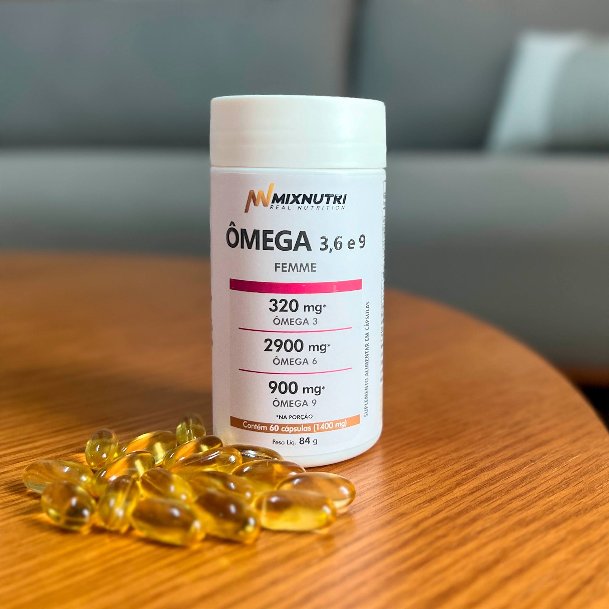 OMEGA 3/6/9 FEMME MIXNUTRI 60 CAPS