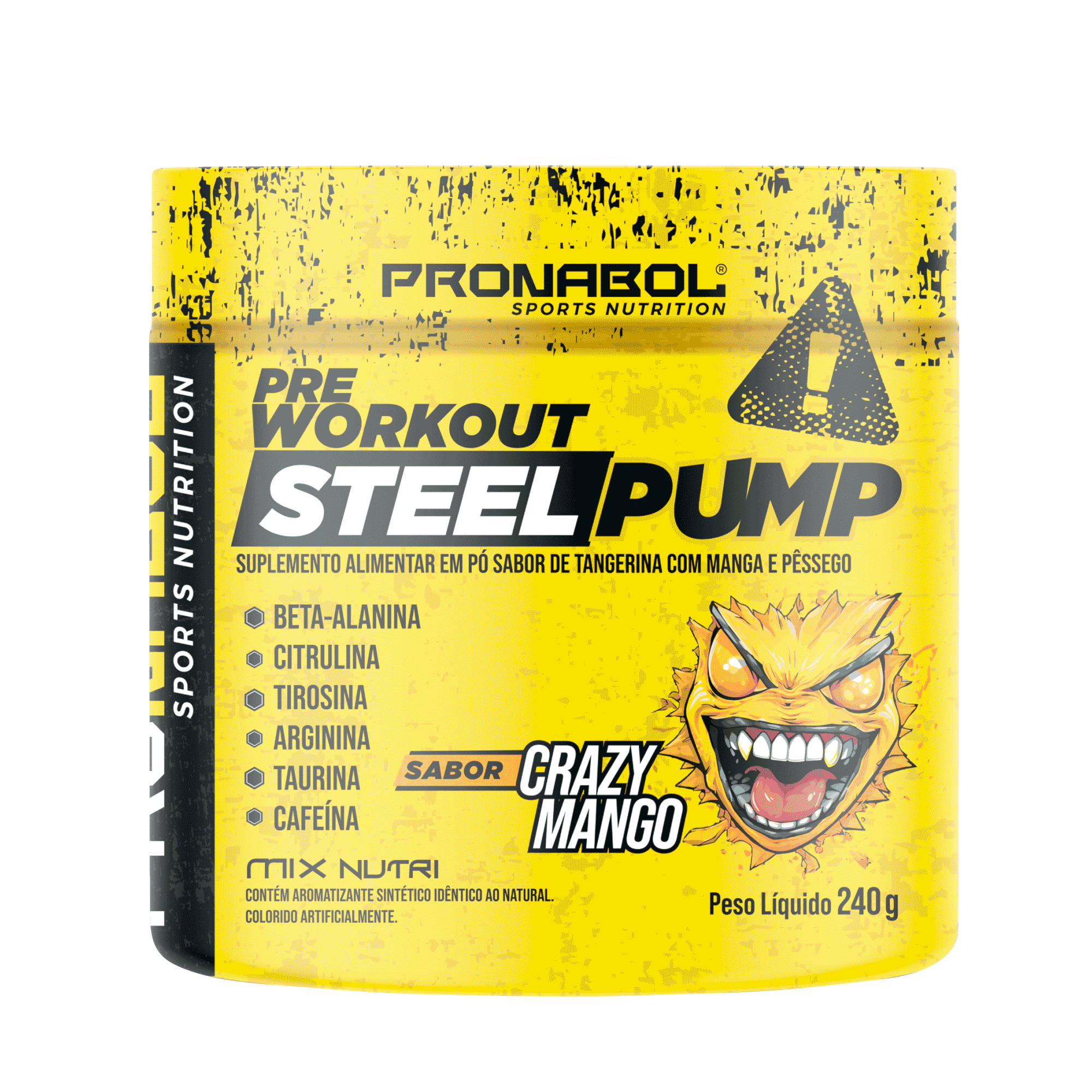 PRE TREINO - CRAZY MANGO 240G - PRONABOL