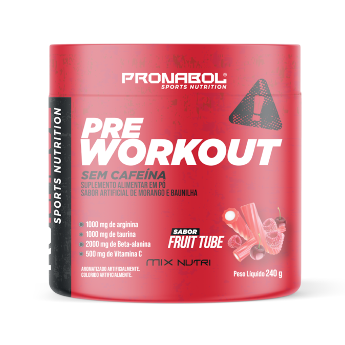 STEEL PUMP PRE-WORKOUT SABOR CRAZY MANGO 240G - PRONABOL