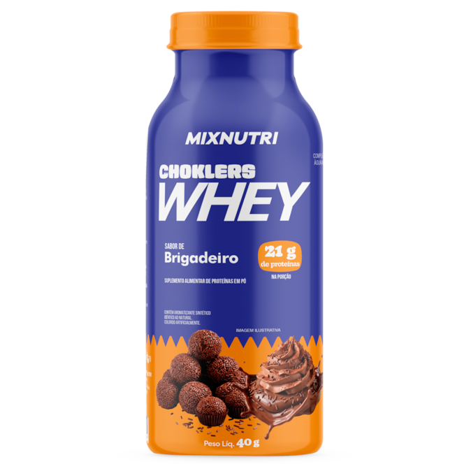 WHEY CHOKLERS GARRAFA - BRIGADEIRO